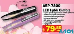 APRİLLA AEP-7800 LED IŞIKLI CIMBIZ